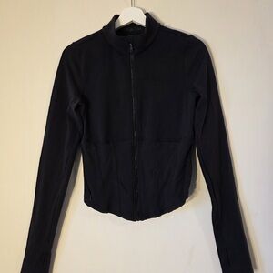 ALO Yoga Black Bomber Jacket